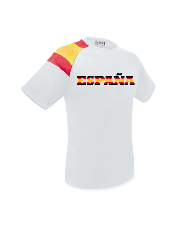 Camiseta España con bandera - Sublimación