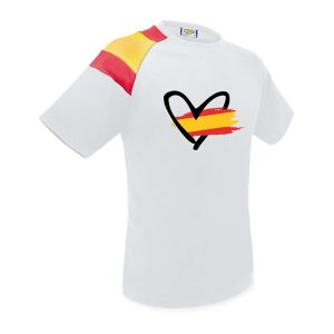Camiseta Corazón España - Sublimación