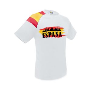 Camiseta Infantil Skyline Español