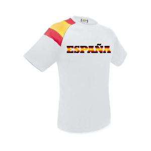 Camiseta Infantil España con bandera