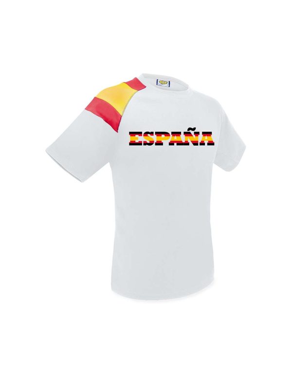 Camiseta Infantil España con bandera