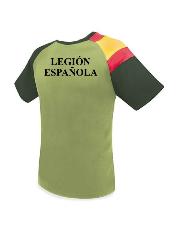 Camiseta verde Bandera - Legión