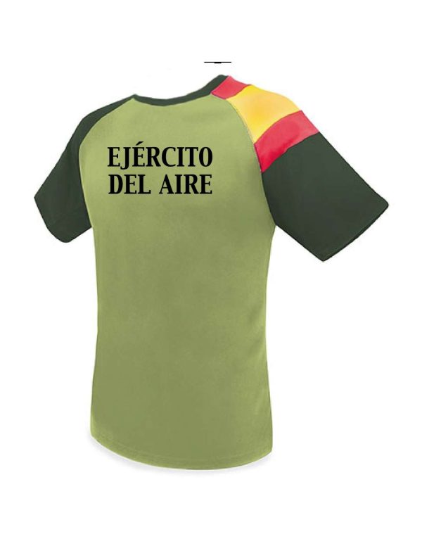 Camiseta verde Bandera - Ejército del Aire