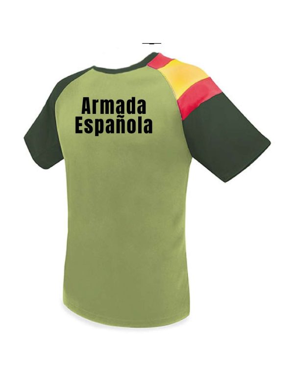 Camiseta verde Bandera - Armada Española