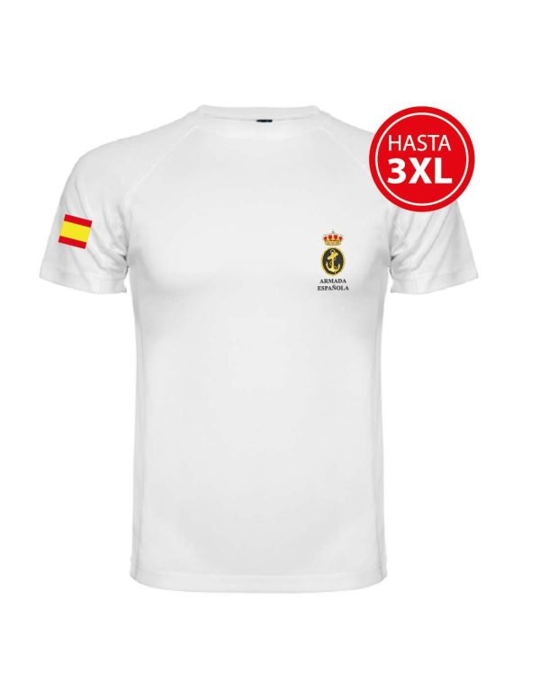 Camiseta básica poliéster - Armada Española